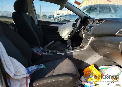 2015 Nissan Sentra S from USA, damaged, VIN 3N1AB7APXFL630609